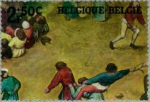 Detail of "Children's Games" by Pieter Brueghel the Elder