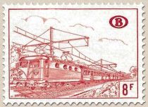 Railway Stamp: Electric locomotive type 122