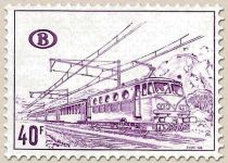 Railway Stamp: Electric locomotive type 126