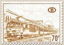 Railway Stamp: Electric locomotive Type 160