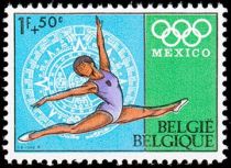 Women's Gymnastics, Emblem of the Olympic Games