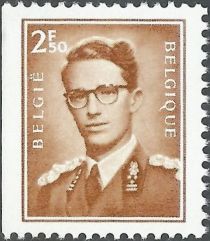 King King Baudouin (1930-1993) - Left imperf