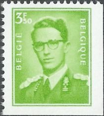 King Baudouin (1930-1993) - Right + Bottom imperf