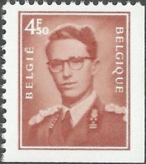 King Baudouin (1930-1993) - Right + Bottom imperf