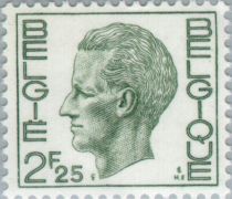 King Baudouin Type "Elström" - 2.25 Fr.