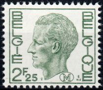 Military Stamp: King Baudouin Type "Elström" with M in oval