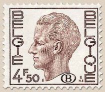 King Baudouin Type "Elström" with B in oval