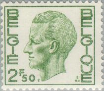 King Baudouin Type "Elström" - 2.50 Fr.