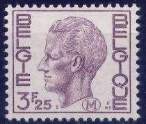 Military Stamp: King Baudouin Type "Marchand" with M in oval