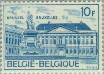 "Place des Martyrs" and Monument to the Martyrs, Brussels