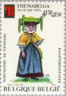 Cheese saleswoman from Liège