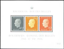 King Baudouin (1930-1993) - Souvenir Sheet