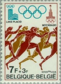 Figurative evocation - Olympic Games - Lake Placid, Moscow