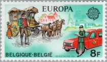 Postal History - Mail Coach and Renault R4 Post Van