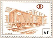 Railway Stamp: Carriage Type 2216 AB