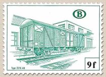 Railway Stamp: Carriage Type 2216 AB