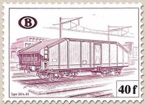 Railway Stamp: Carriage Type 3614 A5