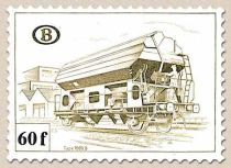 Railway Stamp: Carriage Type 1000 D