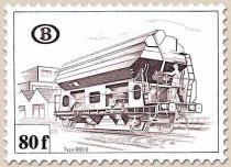 Railway Stamp: Carriage Type 1000 D