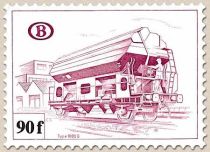 Railway Stamp: Carriage Type 1000 D