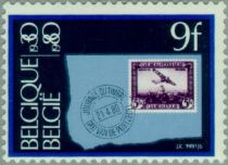 Stamp (Mi: BE 298) on Stamp