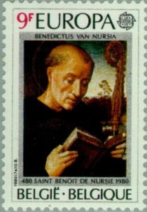 St. Benedict of Nursia by Hans Memling (1430-1494)