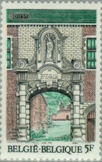 The entrance gate of the Beguinage of Diest, 1671