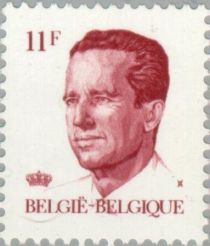 King Baudouin (1930-1993) - type "Velghe"