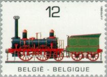 Locomotive "Elephant" and tender - 1835