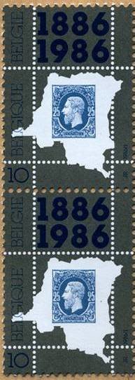 Reproduction of the first stamp of Congo (Mi:CD-FS 3A)