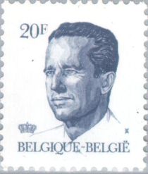 King Baudouin (1930-1993) - type "Velghe"