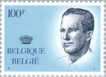 King Baudouin (1930-1993) - type "Velghe" Big Format