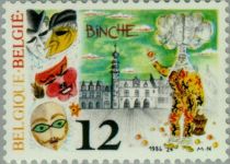 Binche - The Gilles, Museum, Belfry and City Hall