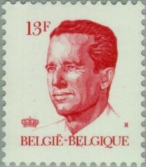 King Baudouin (1930-1993) - type "Velghe"