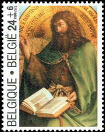 John the Baptist - Ghent Altarpiece by the brothers Van Eyck