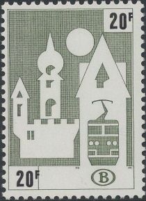 Railway Stamp: Toerism by train