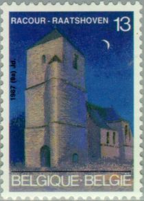 Racour - Raatshoven, Saint Christophe Church (14th Century)