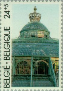 Royal glasshouses of Laeken - Main entrance