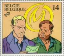 Blake and Mortimer in "The Yellow 'M'" (Edgar P. Jacobs)