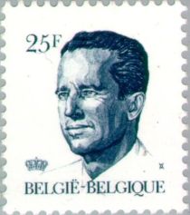 King Baudouin (1930-1993) - type "Velghe"