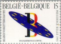 Logo of the Belgian Presidency of European Community