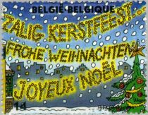 Happy Christmas in Flemish, German and French