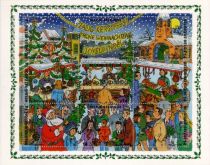 Christmas 1996 souvenir sheet