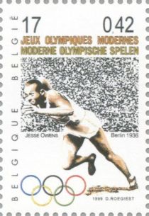 Jesse Owens (1913-1980) at Berlin Olympics