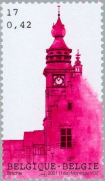 Tourism: Town hall Belfry, Binche