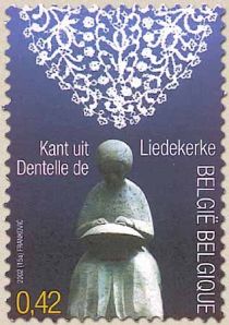 Croatie-Belgium Joint Issue: Lace from Liedekerke