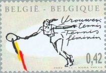 100th Anniversary of the Belgian Tennis Federation: Woman