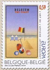 C.E.P.T. 2003: Posterart - Belgium, the Coast