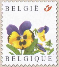 Stamp for personalized series: Viola tricolor