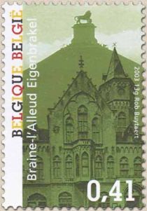 This is Belgium 1st Issue: Braine-l'Alleud